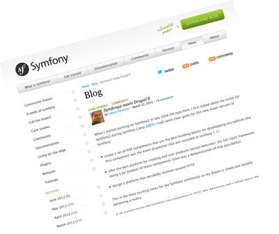 Symfony2 se reúne con Drupal 8