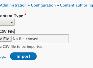 Content Import module