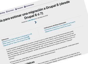 Guía para estimar una migración a Drupal 8 (desde Drupal 6 ó 7)