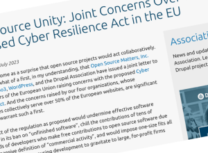 Preocupaciones de varios CMS sobre la propuesta de ley de resiliencia cibernética en la UE