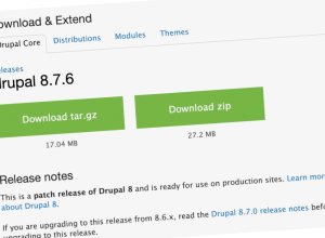 drupal ocho siete seis